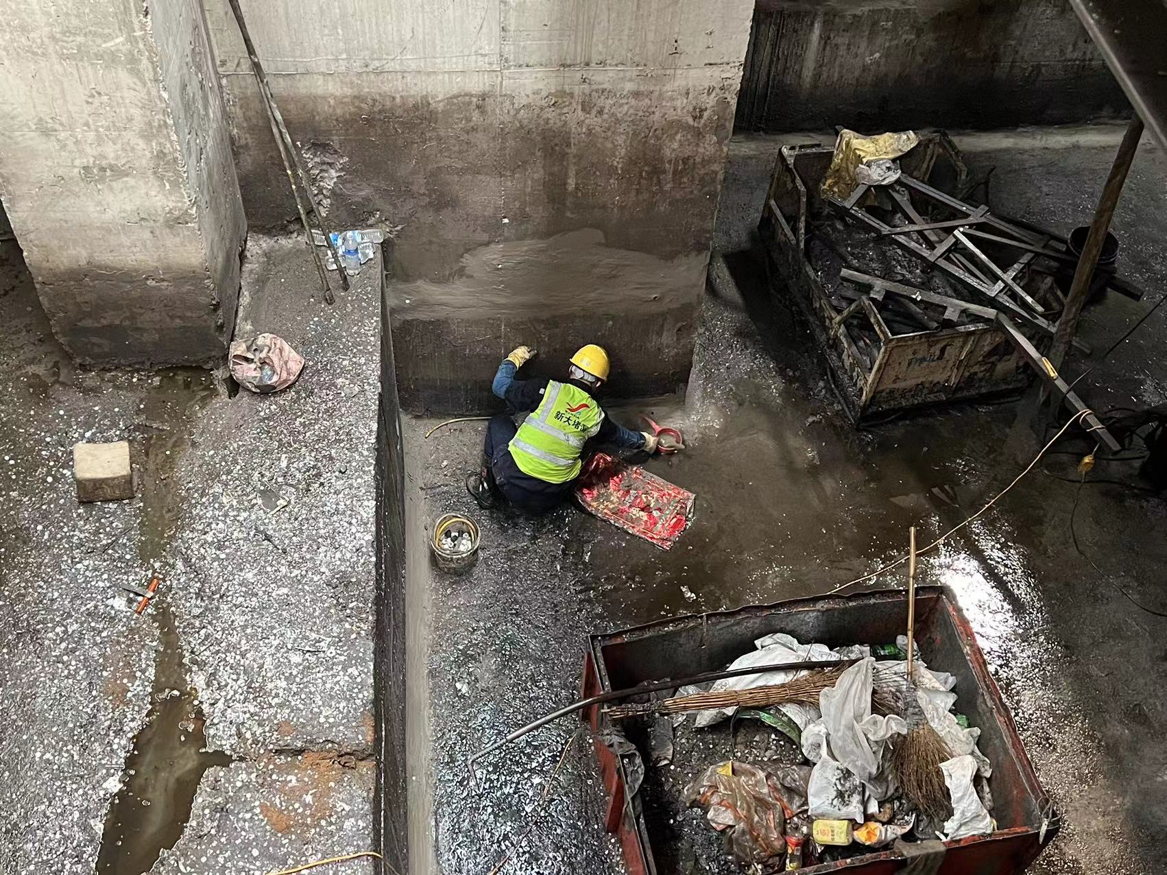 廊坊霸州基坑渗漏水堵漏